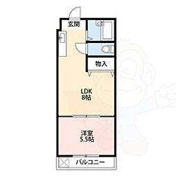 ティファニーハイツ 3階/-