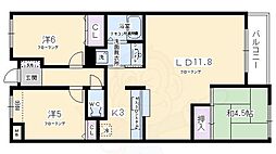 TAM'S-コート 3LDKの間取図画像