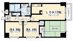 パインフィールド吉祥院 3LDKの間取図画像