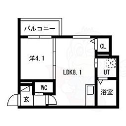 LIX京都桂川 4階/-