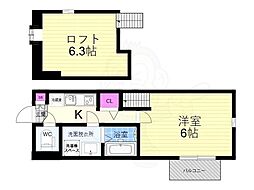 プランドールS花園寺ノ前町 2階/-
