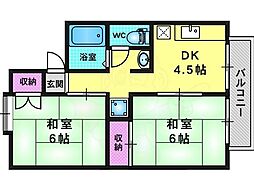 ヴィルベール奥村A・B棟 1階