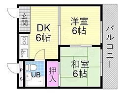 ハイツ大谷 2階/-