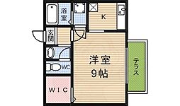 CasaEsperanza 1Kの間取図画像
