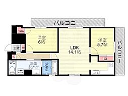 リーガル京都堀川中立売2 4階