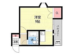 ヴィラホワイト 2階/-