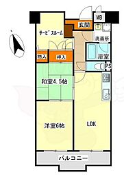 サン・レスポアール 3LDKの間取図画像