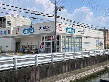 ウェルシア茨木若園店500ｍ