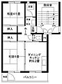 県公社竹山団地1104号棟4階6.2万円