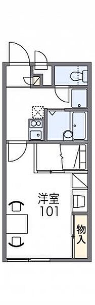 ソレイユIII 203号室｜大阪府東大阪市西岩田4丁目(賃貸アパート1K・2階・23.18㎡)の写真 その2