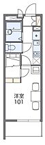 ｓａｋｕｈａｎａ 202号室 ｜ 大阪府東大阪市瓜生堂1丁目（賃貸アパート1K・2階・20.81㎡） その2