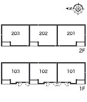 レオネクストかぐや 203号室 ｜ 大阪府藤井寺市大井2丁目（賃貸アパート1K・2階・32.11㎡） その30