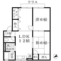 グリーンセゾン  ｜ 大阪府八尾市郡川5丁目（賃貸アパート2LDK・1階・55.16㎡） その2