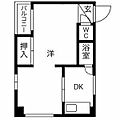 久宝寺コーポラスA棟3階3.6万円