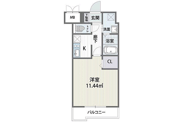 アルティザ博多駅南 302｜福岡県福岡市博多区博多駅南５丁目(賃貸マンション1K・3階・24.38㎡)の写真 その2