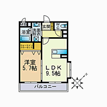 ジュネスふぢ 101 ｜ 福岡県福岡市博多区麦野６丁目（賃貸マンション1LDK・1階・40.15㎡） その2