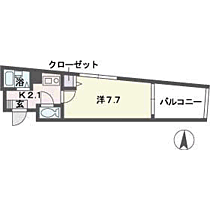 福岡県福岡市博多区博多駅南２丁目（賃貸マンション1K・6階・21.40㎡） その2