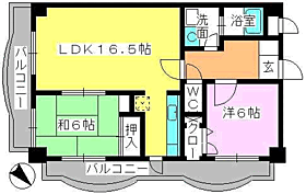 サンヒルズＴＡＫＥＤＡII 401 ｜ 福岡県福岡市博多区浦田１丁目（賃貸マンション2LDK・4階・61.80㎡） その2