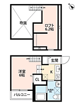 ＴＯＳＣＡＮＩＮＩ 202 ｜ 福岡県福岡市西区周船寺２丁目（賃貸アパート1R・2階・21.74㎡） その2