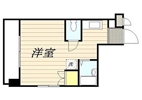 モデラート昭代 501 ｜ 福岡県福岡市早良区昭代１丁目（賃貸マンション1R・5階・20.16㎡） その2