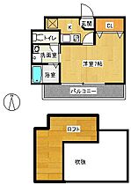 愛宕南アパートメント 205 ｜ 福岡県福岡市西区愛宕南２丁目1-14（賃貸アパート1K・2階・22.54㎡） その2