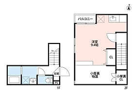 Bel　Tempo周船寺 201 ｜ 福岡県福岡市西区大字千里428-1（賃貸アパート1K・2階・25.12㎡） その2