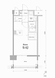 間取図画像 ワンルーム