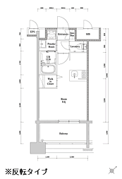 エンクレスト博多駅南GRACE ワンルームの間取図画像