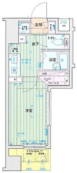 プレール文京ＷＥＳＴ 606｜東京都文京区関口1丁目(賃貸マンション1K・6階・21.06㎡)の写真 その2