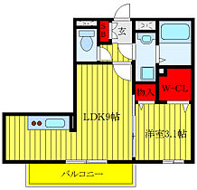 Le Monde  ｜ 東京都台東区谷中3丁目（賃貸アパート1LDK・2階・29.78㎡） その2