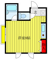 エクシード根岸 201 ｜ 東京都台東区根岸4丁目（賃貸アパート1R・2階・18.63㎡） その2