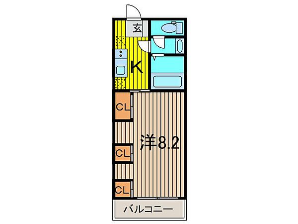 リブリ・もちの木 301｜埼玉県川口市芝富士２丁目(賃貸マンション1K・3階・28.98㎡)の写真 その2