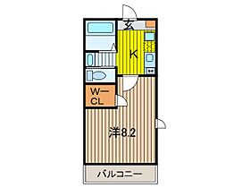 プランドール中浦和 106 ｜ 埼玉県さいたま市南区関１丁目11-2（賃貸アパート1K・1階・26.08㎡） その2