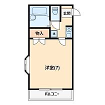 タリーハイム太田窪 203 ｜ 埼玉県さいたま市緑区太田窪１丁目21-7（賃貸マンション1K・2階・20.66㎡） その2