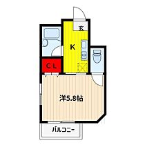 KKハイツ 303 ｜ 埼玉県さいたま市浦和区領家１丁目8-18（賃貸アパート1K・3階・17.42㎡） その2