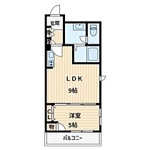 グランプリエ与野 301 ｜ 埼玉県さいたま市中央区大字下落合1652-10（賃貸マンション1LDK・3階・36.06㎡） その2