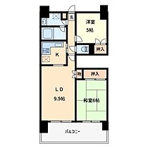 グランデュオ北街区 北-202 ｜ 埼玉県さいたま市浦和区上木崎１丁目10-1（賃貸マンション2LDK・2階・56.42㎡） その2