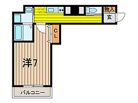 プレミア浦和 401 ｜ 埼玉県さいたま市浦和区東仲町8-3（賃貸マンション1R・4階・30.77㎡） その2