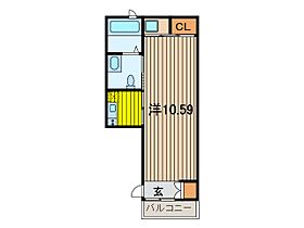 ファーストムーン 102 ｜ 埼玉県さいたま市中央区上落合５丁目14-18（賃貸アパート1R・1階・29.12㎡） その2