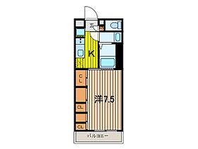 リブリ・鈴谷 207 ｜ 埼玉県さいたま市中央区鈴谷３丁目2-8（賃貸マンション1K・2階・26.08㎡） その2