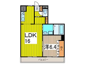 ガーネットハウス 301 ｜ 埼玉県戸田市新曽南４丁目5-7（賃貸マンション1LDK・3階・52.24㎡） その2