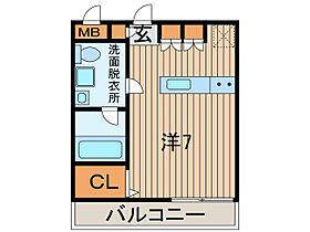 C＿Rooms 201 ｜ 埼玉県さいたま市中央区上落合９丁目14-8（賃貸マンション1R・2階・23.49㎡） その2