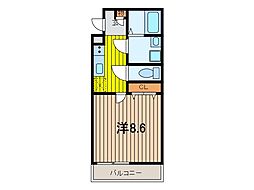 間取図画像 1K