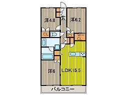 間取図画像 3LDK