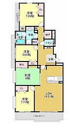 間取図画像 4LDK