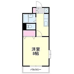 Atelier 1Kの間取図画像