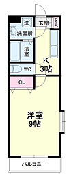 R.ESTATE 1Kの間取図画像