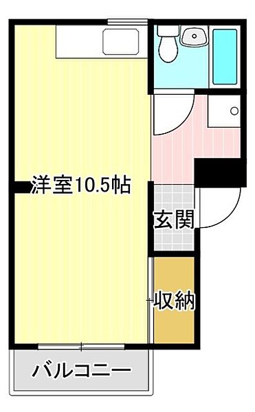 城北タテピア 302｜静岡県浜松市中央区城北１丁目(賃貸マンション1R・3階・25.52㎡)の写真 その1