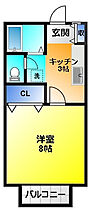 メイプルTSS 106 ｜ 静岡県浜松市中央区城北２丁目（賃貸アパート1K・1階・26.49㎡） その2