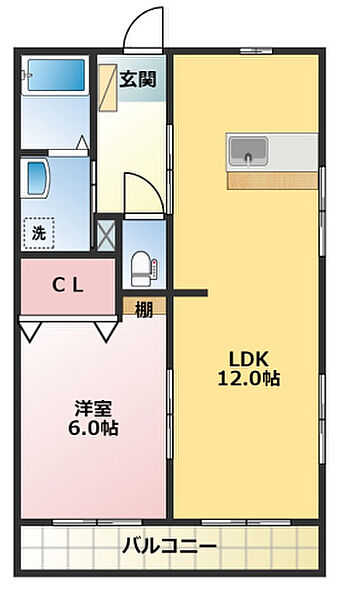 アネックス篠ケ瀬II 203｜静岡県浜松市中央区篠ケ瀬町(賃貸マンション1LDK・2階・39.90㎡)の写真 その2